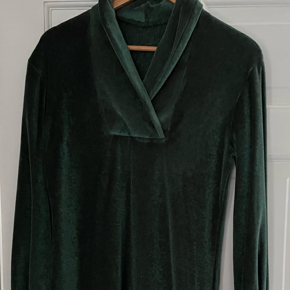 Custom made velvet dress size 8-10